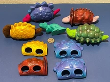 Mighty Dinos Dinosaurs 1997 1998 McDonald's Happy Meal Toys ASIA