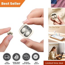 Invisible Mini Bluetooth Earbuds with Noise Cancellation for Comfortable Sleep