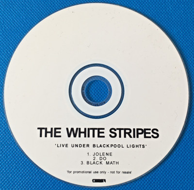 The White Stripes   Jolene (Live Under Blackpool Lights) Promo CD 3 Track Single