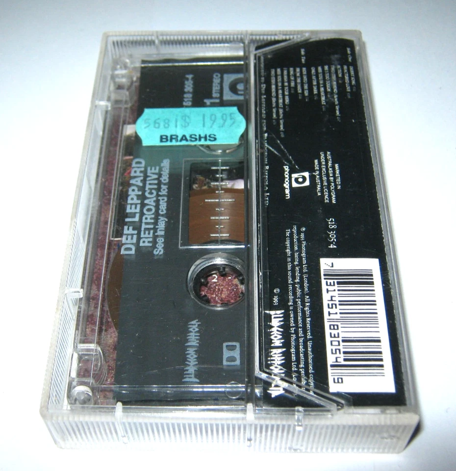 Def Leppard - Retro Active - Cassette Tape - VGC - Image 2 of 3