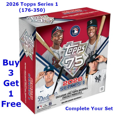2026 Topps Series 1 COMPLETE YOUR SET (176-350) - YOU PICK!!