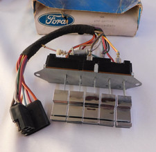 Nos Oem Ford 1967 Lincoln Ac Control Switch Set Continental Town Car