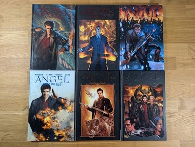 Angel After The Fall Hardcover Volume 1 - 6 Comic Graphic Book Lot IDW 1st Print
