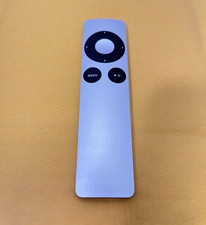Apple Remote A1294 OEM Aluminum   For Apple TV 2nd / 3rd Gen   Tested - Good Bat