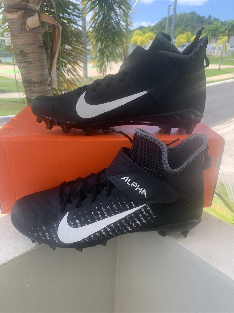 Nike Alpha Menace Pro 2 WD P Football Cleats Black BV3951-001 Men\'s Sz Nike Alpha Menace Pro 2 WD P Football Cleats Black BV3951  main image 4
