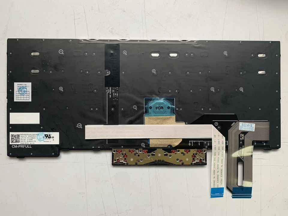 New For Lenovo ThinkPad T14 Gen 1/ Gen 2 P14s Gen 1/Gen 2 US keyboard 5N20V43760 - Image 4 of 4