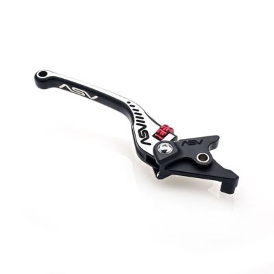 ASV C5 Bremshebel lang schwarz & silber Kawasaki Z750 2011 - 2012