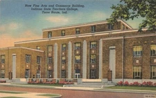 VTG Fine Arts  Building Indiana State Teachers College Terre Haute IN P594