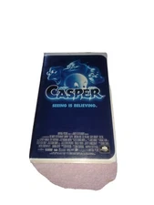 Casper VHS Clamshell 1995 Amblin Eric Idle Christina Ricci Bill Pullman Tested