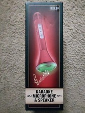 Wireless Karaoke Microphone Bluetooth Speaker Unused