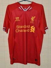 LIVERPOOL 2013/2014 HOME FOOTBALL SHIRT JERSEY WARRIOR SIZE S ADULT