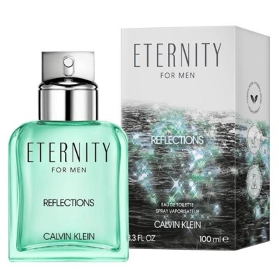 Eternity Reflections by Calvin Klein 3.4oz EDT for Men NEW SEALED Box