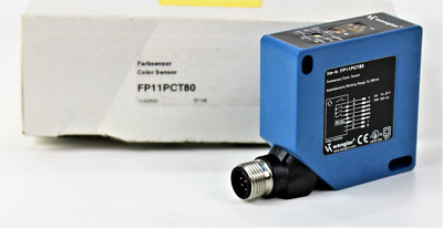 Wenglor Farbsensor Color Sensor FP11PCT80 10...30V 200mA Neu 