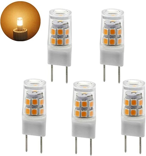 LED G8 Light Bulb 3W Warm White T4 G8 Base Bi-Pin Xenon T4 JCD Type Led 100-130V - Picture 2 of 9