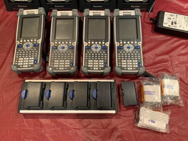 8x Intermec CK61NI CK61GN1D2N0G01GA Handheld Computer Barcode Scanners for parts IR10502
