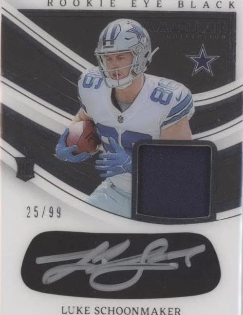 2023 Panini Immaculate Collection Luke Schoonmaker #REBJ-LSR