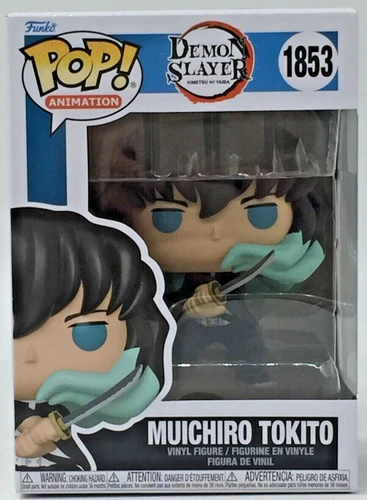 Funko Pop!  Anime Demon Slayer Muichiro Tokito #1853 With Pop Protector