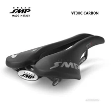 NEW Selle SMP VT30C CARBON Saddle : VELVET TOUCH BLACK - MADE IN iTALY!