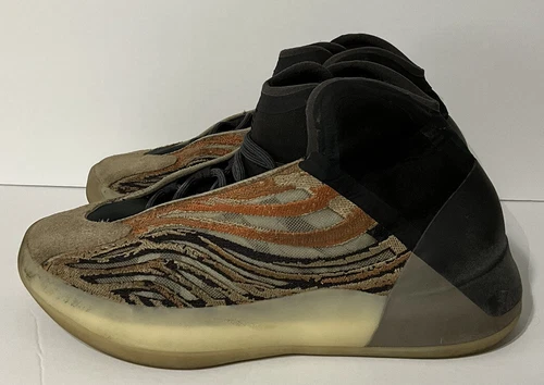 Adidas Yeezy Quantum Flash Orange 2021 Basketball Shoes (GW5314) Mens Size 7.5