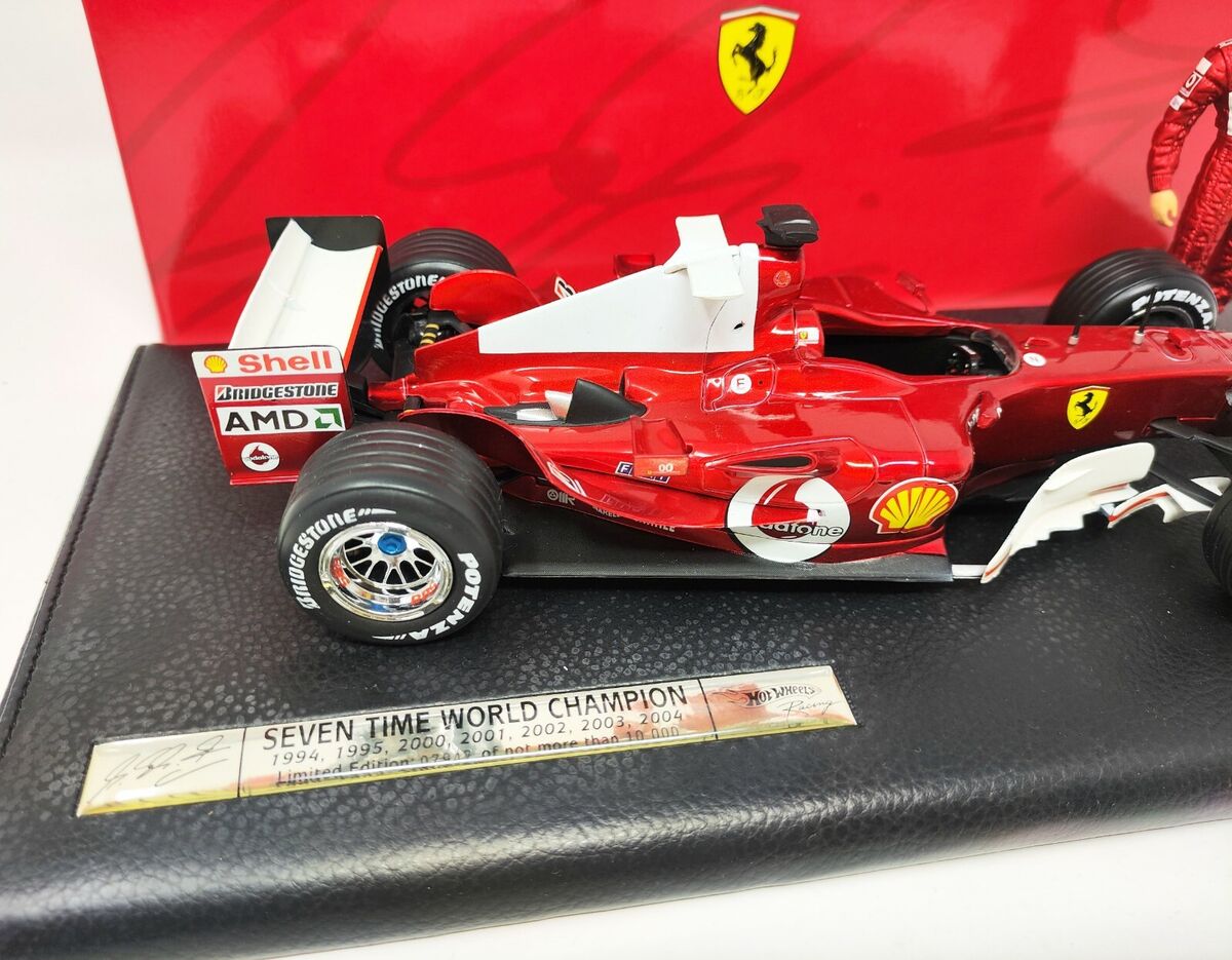 【限定販売】 7 F2004 Ferrari 1/18 wheels Hot times Michael Champion その他