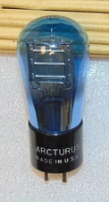 MINT CONDITION *NOS TUBE ARCTURUS BLUE GLASS TYPE 226 26 126 POWER TUBE AMAZING