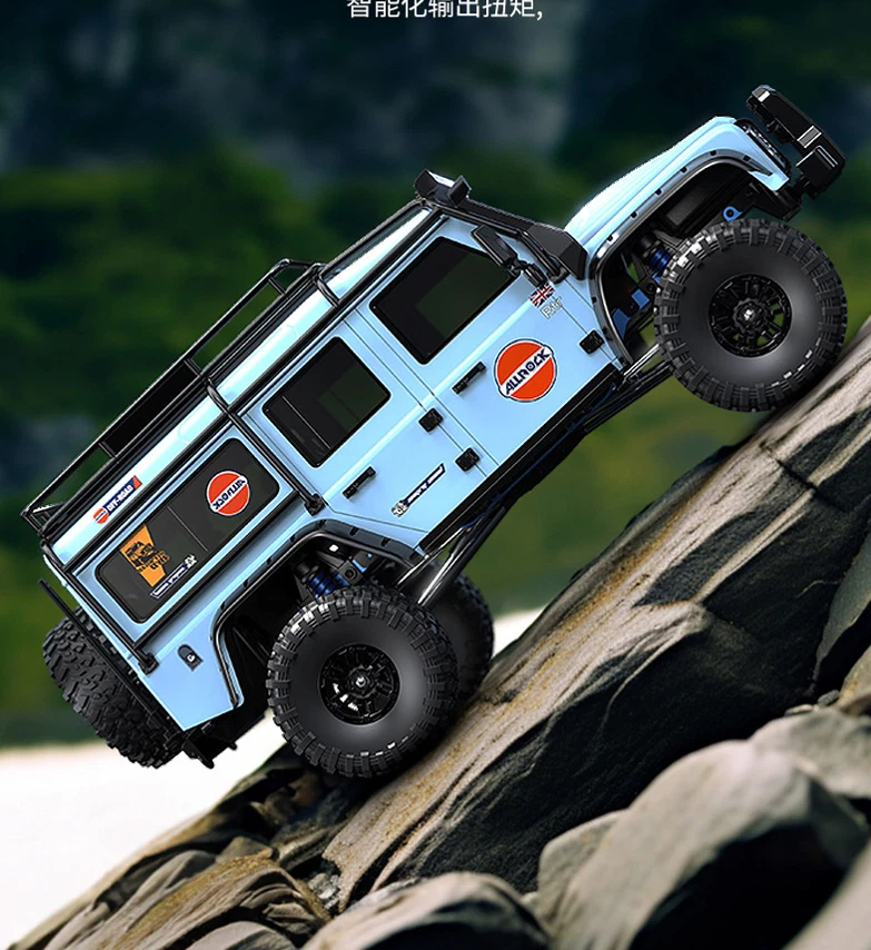 MJX H8H All-Rock V2 RC Car 1:8 Off Road Crawler Brushless 3S 11.1v Truck + App - Picture 3 of 12