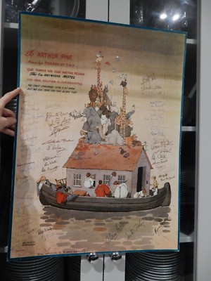 William Heath Robinson (Entschuldigung) an A J PINE ARCHITECT Retiral 1960er Ära