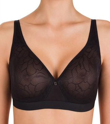 Felina Conturelle 803823 Silhouette Molded Soft BH ohne Bügel Schwarz Neu