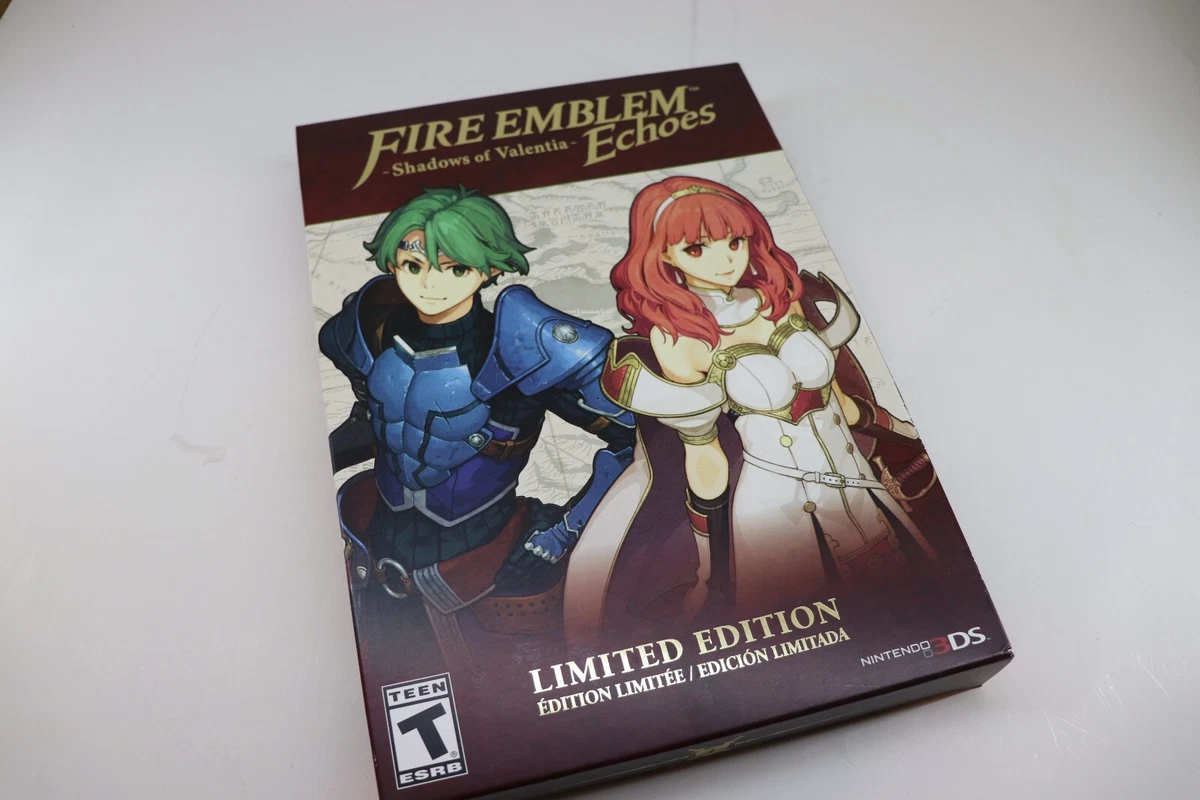 3DS ファイアーエムブレム Echoes VALENTIA COMPLETE Fire Emblem Echoes Limited Edition Nintendo 3ds Game Soft for sale