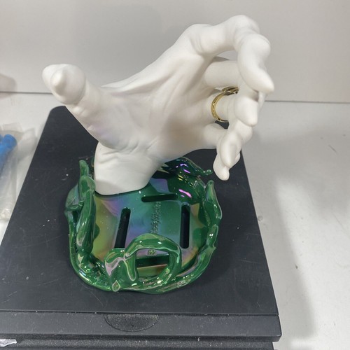 Bath & Body Works IVY WITCH HAND Foaming Soap Holder Halloween Spider Ring 2022