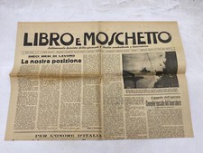 SETT. LIBRO E MOSCHETTO - ANNO XVIII N. 37 - 8 LUGLIO 1944 - XXII