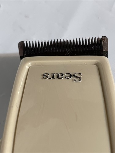 Vintage Sears Roebuck Hair Trimming Clippers Kit. W Germany. #758.93810. Tan - Picture 3 of 11