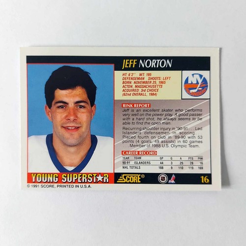 1990-91 Score Young Superstars NHL Hockey Trading Cards - Pick Your Card(s) - Picture 31 of 66