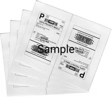 500 8.5" X 5.5" Half Sheet Labels Shipping Self Adhesive Inkjet Ups Free Ship