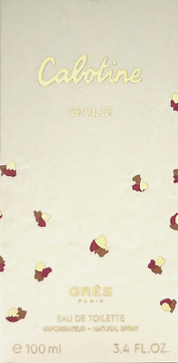GRES CABOTINE GOLD EAU DE TOILETTE SPRAY FOR WOMEN 3.4 Oz / 100 ml BRAND NEW!!!