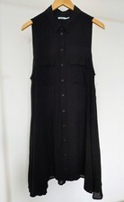 Kimchi Blue - Urban Outfitters | "Jasmine" Trapeze Shirt Dress Black Size L NWOT
