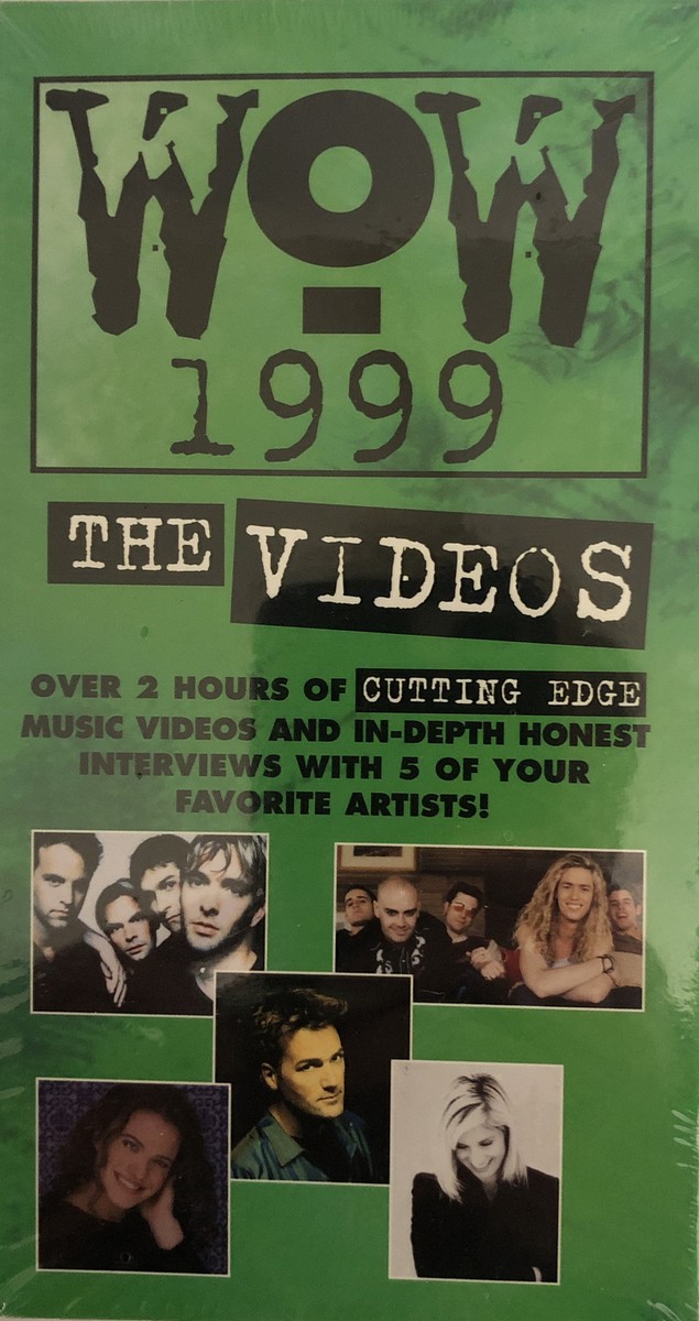 久宝留理子  WOW!SINGLE CLIPS [VHS] WOW 1999 The Videos(VHS,1998) RARE-Christian Music-NEW