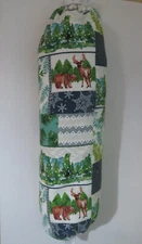 Plastic Bag Holder Flannel Shopping Bag Dispenser Kitchen Storage