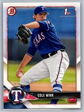 2018 Bowman Draft #BD-173 Cole Winn *RA