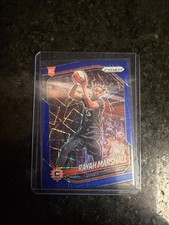 2025 Panini Prizm WNBA #47 Rayah Marshall Blue Velocity RC