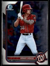 2022 Bowman Draft #BDC-144 Brady House Chrome Baseball Card 1503G
