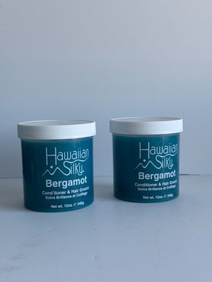 2 Hawaiian Silky Bergamot Conditioner & Hair Groom 12 oz each NEW