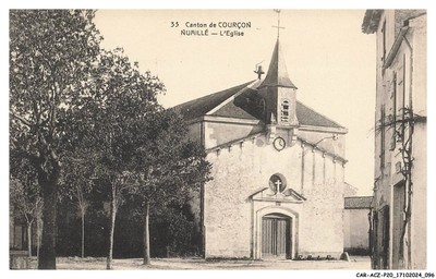 CAR-ACZP20-1130-17 - NUAILLE - Cancon de courçon - Die Kirche