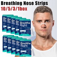 Extra Strength Sport Nasal Strips Anti Snoring Sleep Aid Adults Kids 30 pcs