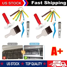 10PCS Air Conditioner Fin Cleaner Set Fin Comb Condenser Straightener RepairTool