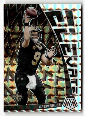2023 Panini Mosaic #E-DB Drew Brees Elevate Mosaic