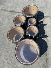 Pearl Championship Maple Series Marching Tenure Zestaw perkusji - Sekstet, Midnight Black