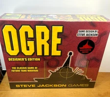 OGRE DESIGNERS KICKSTARTER EDITION STEVE JACKSON GAMES NEW SEALED