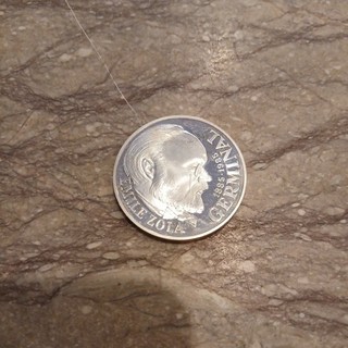 100 francs argent 1985 E.Zola BE Sup