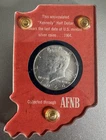 1964 Kennedy Silver Half Dollar in Capitol Holder